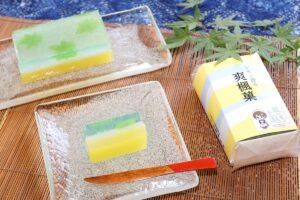 【写真】連続テレビ小説「風、薫る」をイメージした菓子「爽楓菓」